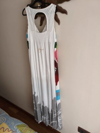 Vestido Desigual Multicolor Talla M