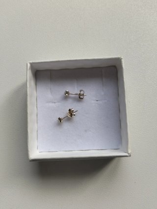4 pares de Pendientes en Plata Ley