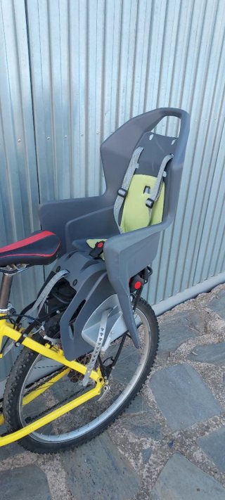 Silla niño bicicleta + portaequipajes
