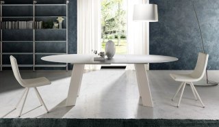 Mesa redonda Boheme 120cm, extensible a 180cm