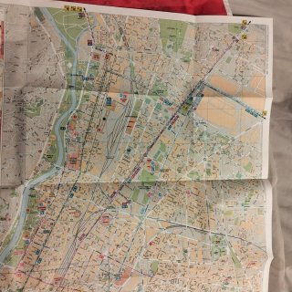 Lotto 4 cartine stradali Italia e Francia