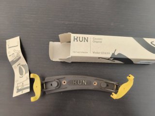 Kun Almohadilla Violín Ajustable 1/16-1/4