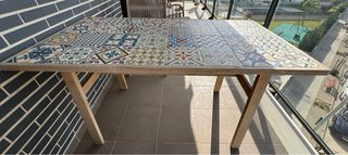 Mesa de jardín Leroy Merlin Acacia