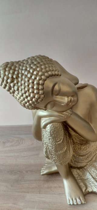 Buda Dorado Decorativo precio en leroy merlin 90€