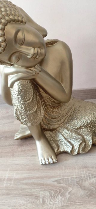 Buda Dorado Decorativo precio en leroy merlin 90€