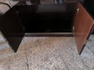 Credenza / Vetrina vintage legno scuro