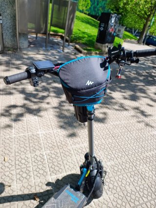 Patinete Eléctrico Crossover Negro/Azul 50kmhr