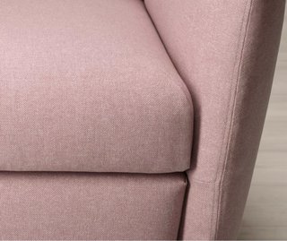 Sillón reclinable rosa nuevo