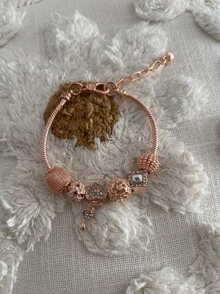 Pulsera Fantasía Corazón y Llave