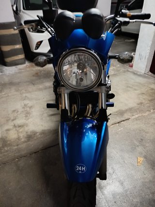Suzuki Bandit 650 Naked Azul. Año 2006 ( ITV 2027)