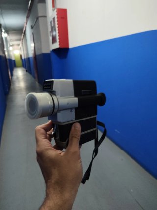 Cámara de vídeo vintage Sankyo SUPER-CM 300