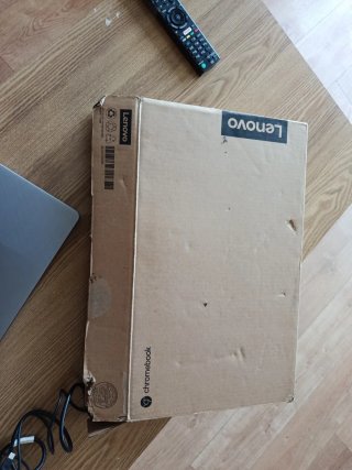 Portátil Lenovo Chromebook Plata