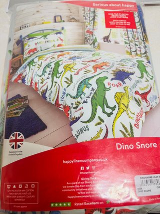 Cortinas Infantiles Dinosaurios Happy Linen Co