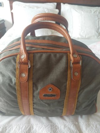 Bolso de viaje Samsonite verde
