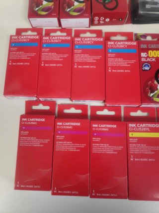 Cartuchos Tinta Canon 525 526 Negro y Color
