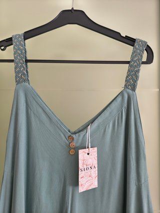 Mono holgado mujer. Verde.