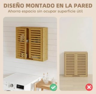 Armario Pared Bambú