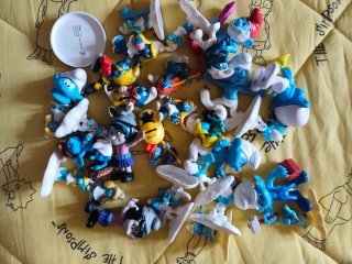 Lote de Figuras de Los Pitufos