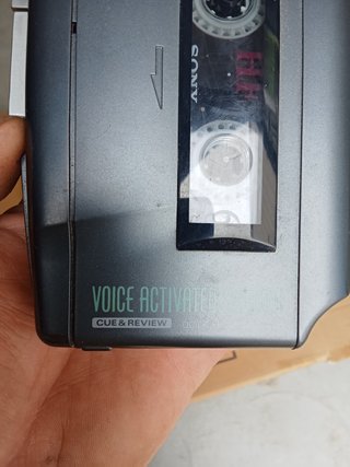 Grabadora Sanyo Voice Activated System