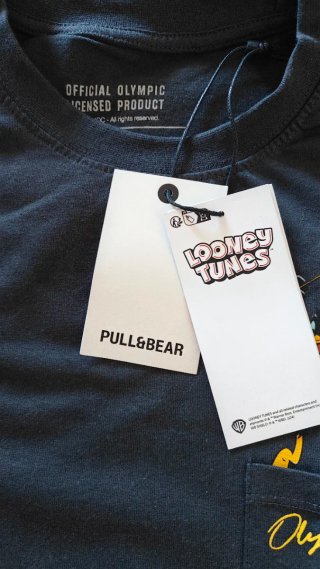 Camiseta Pull&Bear Olympic Games T-M NUEVA
