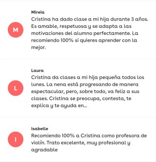 Clases de Violín Online - Verano