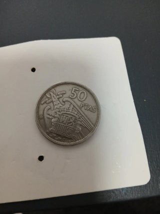 Moneda Francisco Franco 1957 50 Pesetas