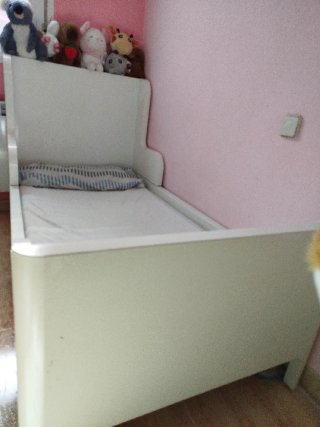 Cama infantil blanca modelo Busunge