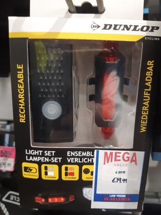 Luces Bici LED Recargables USB (Delantera y Traser