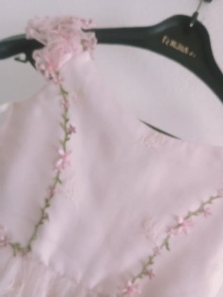 Vestido Lindo para niñas  para bodas y fiesta rosa