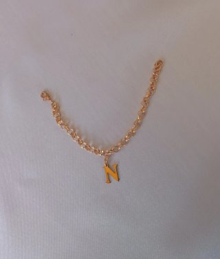 Collar para Nancy con colgante de inicial N