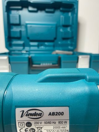 : Fresadora Virutex AB200 con maletín