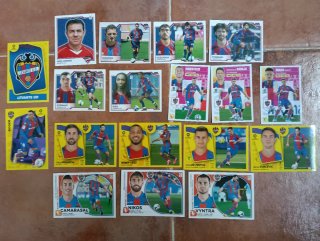Cromos de fútbol Levante U.D.