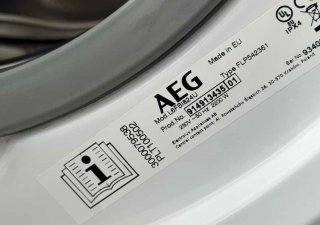LAVADORA DE CARGA FRONTAL MARCA AEG DE 8 KILOS