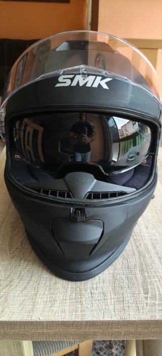 Casco Integral SMK Titan Fibra Competición