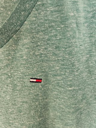 Camiseta Tommy Hilfiger Verde Talla L