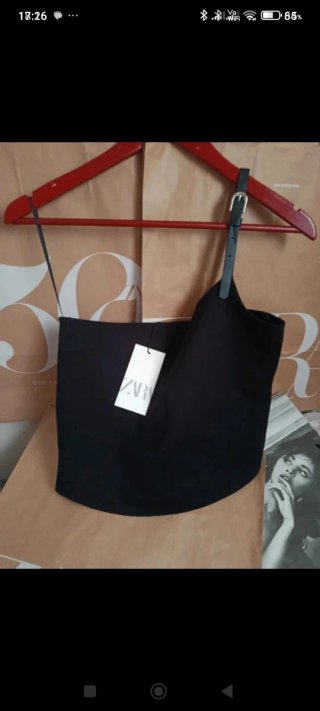 Vestido Zara Negro