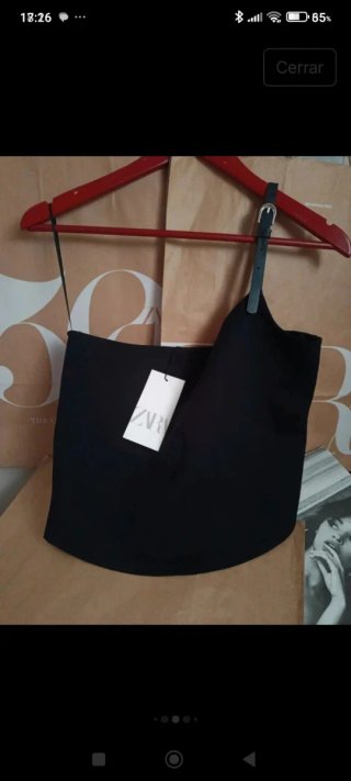 Vestido Zara Negro