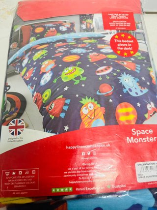 Cortinas Infantiles Mostruos Happy Linen Co