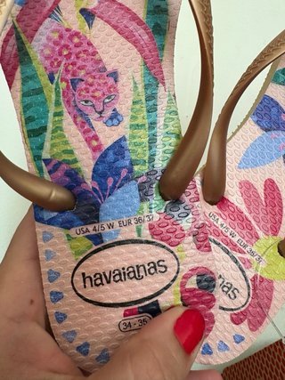 Havaianas Multicolor Rosa Talla 37