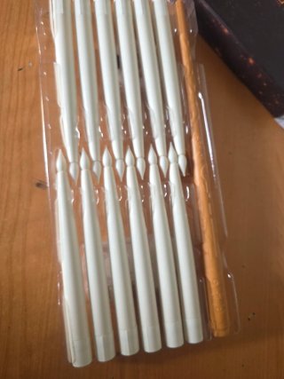 Velas Mágicas Deco (Naranja y Blancas)