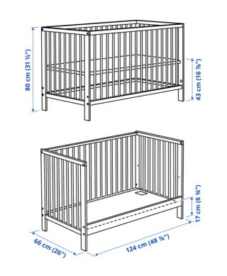 Cuna de bebé Ikea