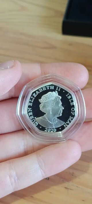 Moneda Peter Pan 2020 Plata Proof 50p