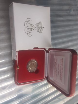 Moneda Mónaco 2€ Albert Ier 1848-1922