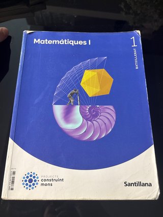 MATEMATIQUES I 1BTX CONSTRUINT MONS