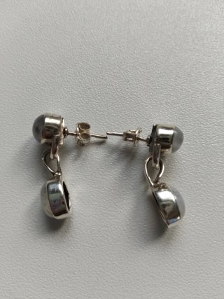 Conjunto Plata de Ley: Pendientes y Colgante