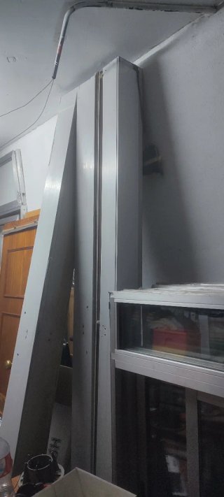 Lote de ventanas de aluminio