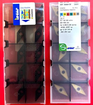 Plaquitas Iscar VCMT 160404-F3P IC8250