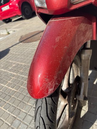 Honda Vision 110cc Roja Scooter