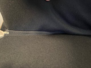 Sofá cama negro tela
