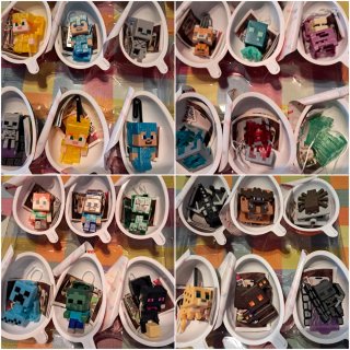 Colección Kinder Joy Minecraft Completa